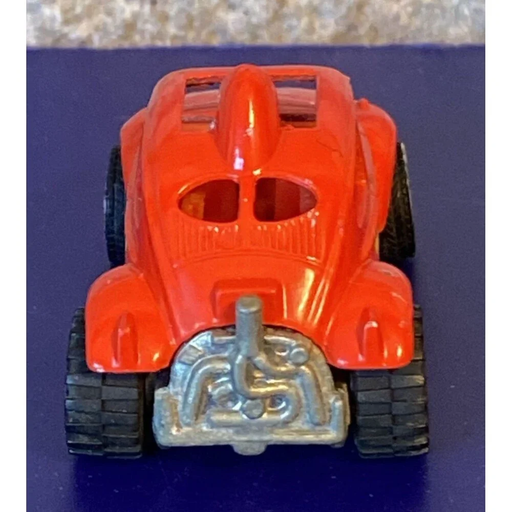 Vintage Hot Wheels Real Riders Blazin VW Baja Bug Beetle Mattel 1983 Red